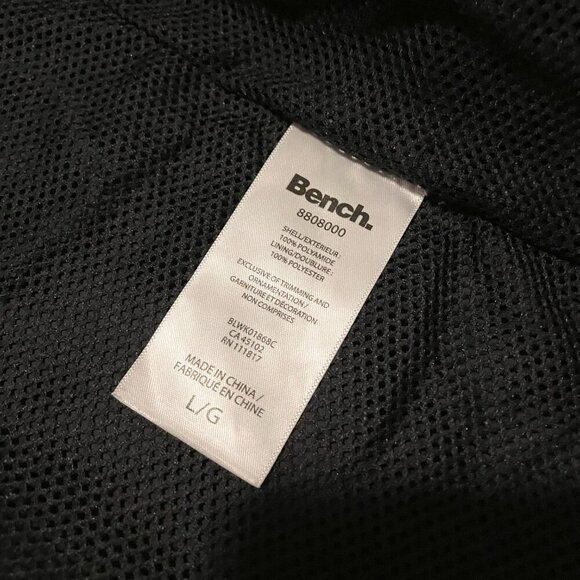 Bench Wind Breaker Jacket Womens Size Large - Picture 12 of 16